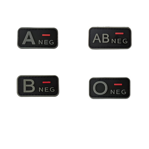 Blutgruppen neg pvc - neg, 3d