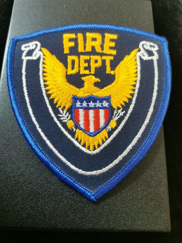 Fire department patch - department,