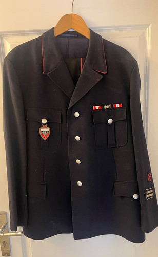 Alt uniform jacke feuerwehr - uniform,
