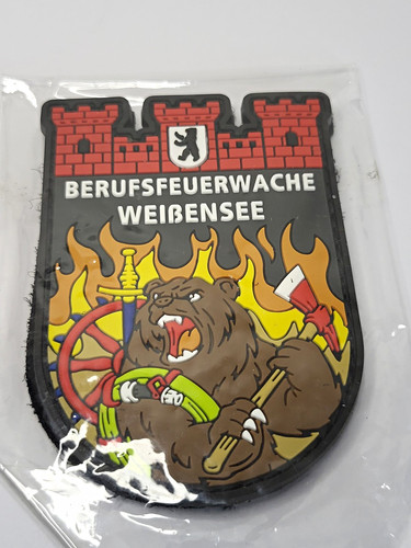 Feuerwehr aufnäher abzeichen - feuerwehr, aufnäher/abzeichen
