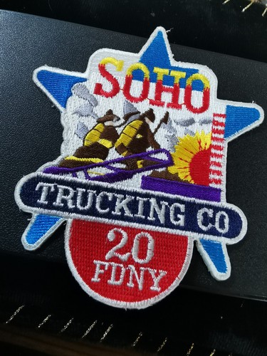 Fire department patch - fire,